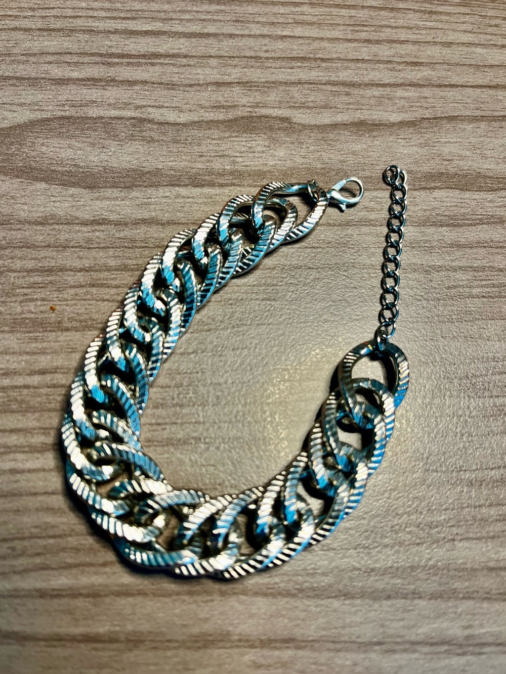 Silver Cuban Link Bracelet - Women Jewelry